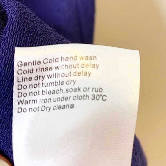 Blessed Are The Meek Blue Sleeveless Round Neck One Piece Romper Size Medium - Picture 6 of 8